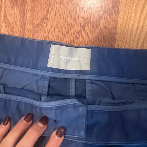 Men’s Everlane shorts, blue, size 33 - Picture 2 of 3